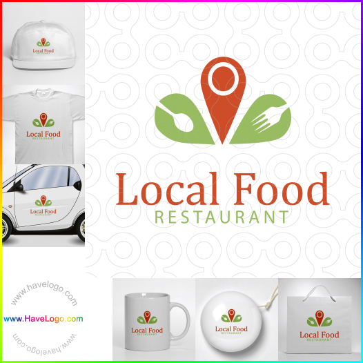Koop een voedsel blog logo - ID:51869