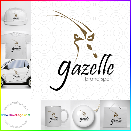 Koop een gazelle logo - ID:14317