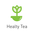 Logo tè verde