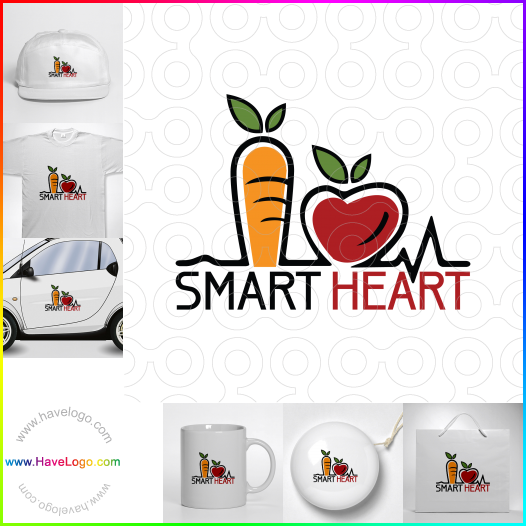 Compra un diseño de logo de corazón 16942