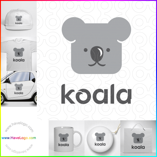 Compra un diseño de logo de koala 63473