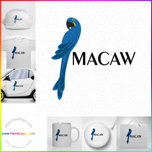 Acquista il logo dello macaw 62024