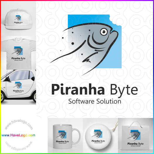 Acheter un logo de piranha - 4858