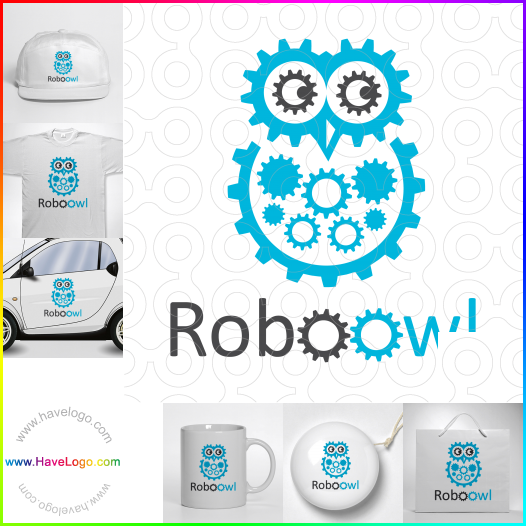 Compra un diseño de logo de robot 56410
