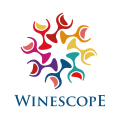 Logo étiquette de vin