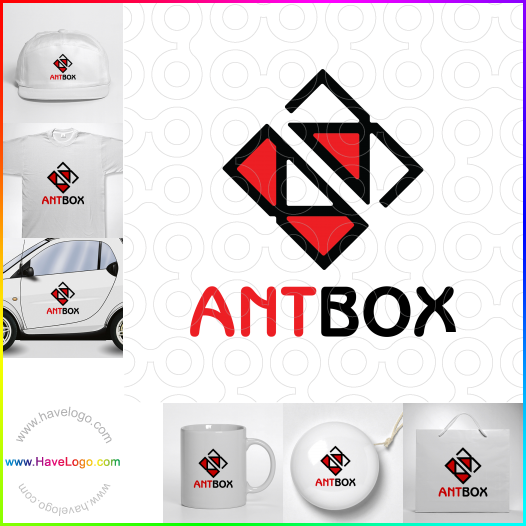 Compra un diseño de logo de Ant Box 61685