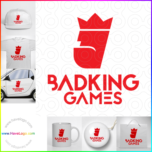 Koop een Bad King Games logo - ID:64049