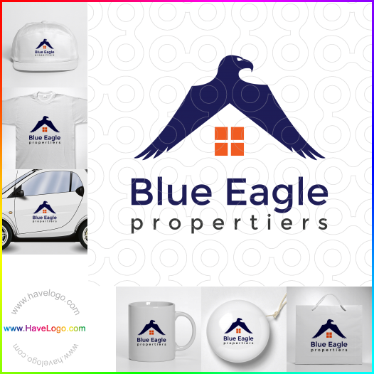 Koop een Blue eagle eigenschappen logo - ID:62203