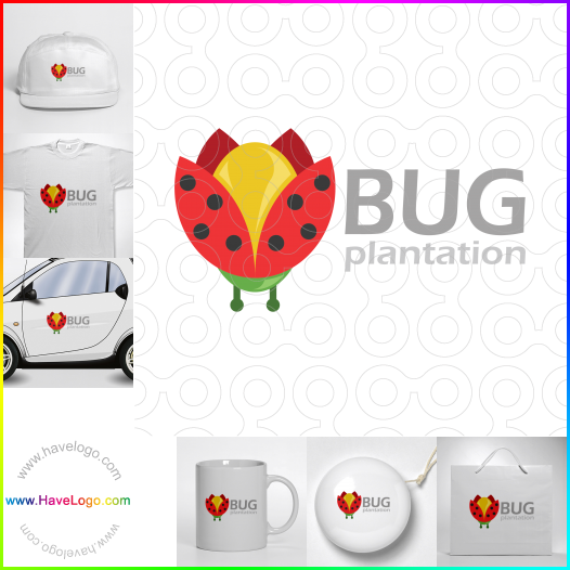 Acquista il logo dello Piantagione di insetti 63513