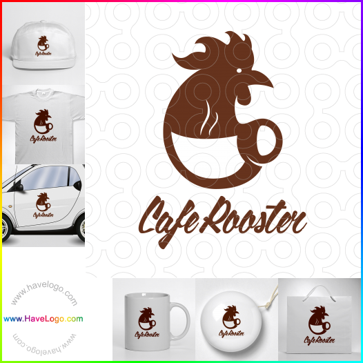 Acheter un logo de Café Coq - 64456