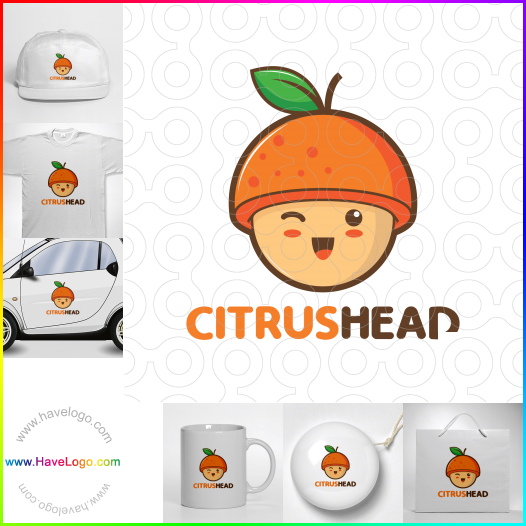 Compra un diseño de logo de Citrushead 67265