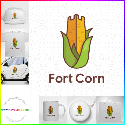 Koop een Fort Corn logo - ID:61164