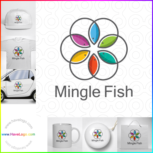 Acheter un logo de Mingle Fish - 64732