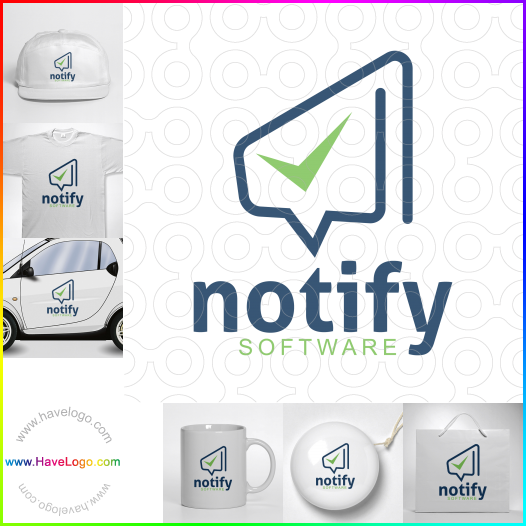 Acheter un logo de Notify Software - 61066