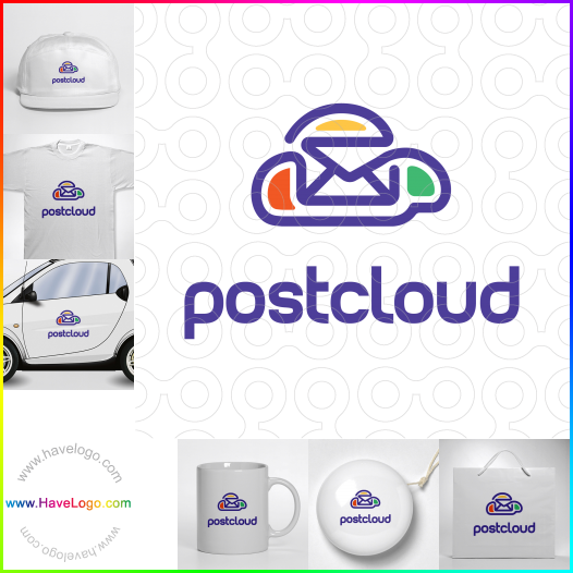 Compra un diseño de logo de Post Cloud 64161