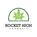 Rocket High Cannabis logo
