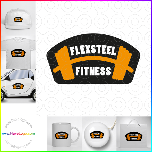 Acheter un logo de fitness - 56186