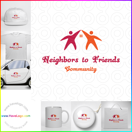 Acheter un logo de amis - 53979