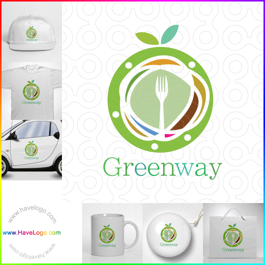 Acquista il logo dello greenway 64074