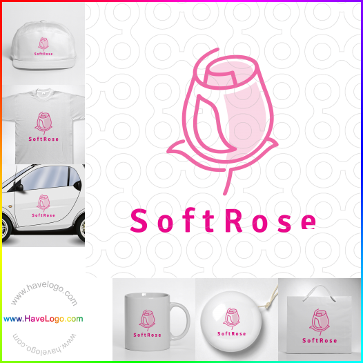 Acheter un logo de rose - 36278