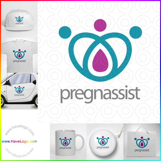 Koop een zwangerschap logo - ID:21497