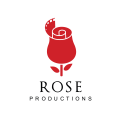 logo de producción de rosas
