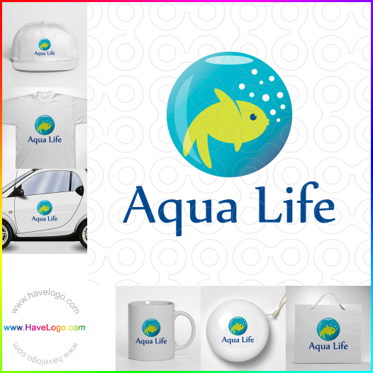 Compra un diseño de logo de Aqua Life 63656