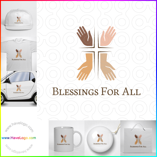 Acquista il logo dello Benedizioni per tutti 63559