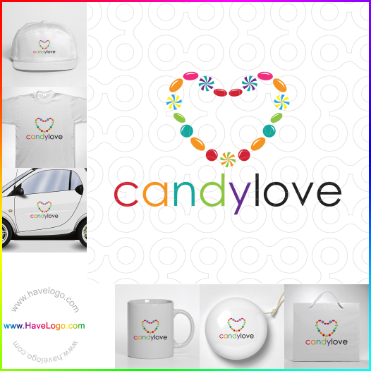 Koop een Candy Love logo - ID:64803