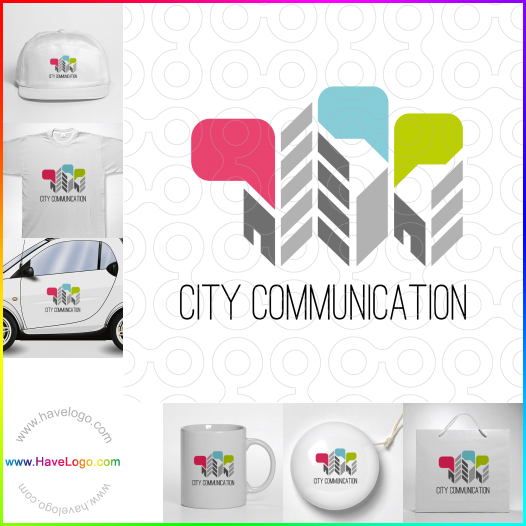 Koop een Stadscommunicatie logo - ID:63639