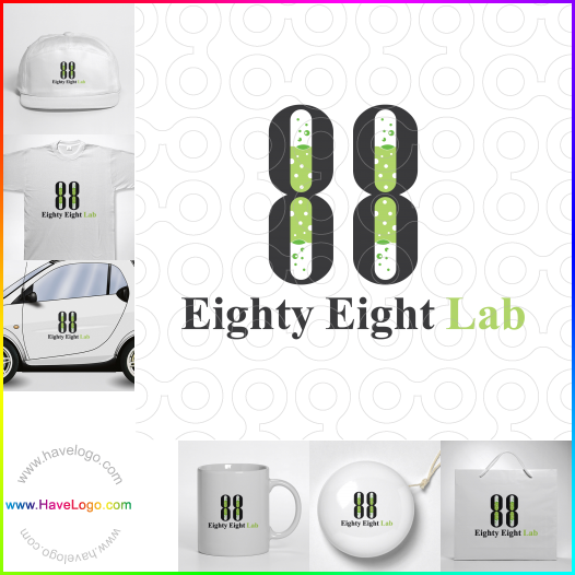 Compra un diseño de logo de Eighty Eight Lab 64939