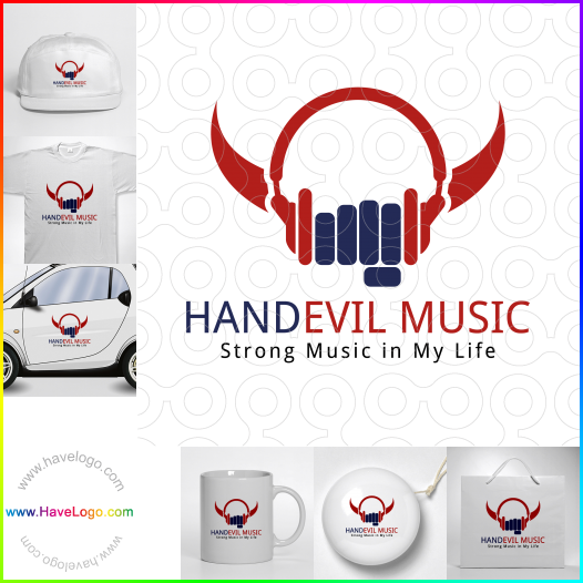 Koop een Handvleugel Muziek logo - ID:63897