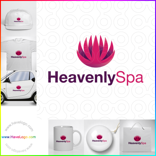 Compra un diseño de logo de Heavenly Spa 64215
