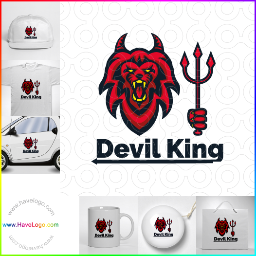 Compra un diseño de logo de Lion Devil Logo 66819