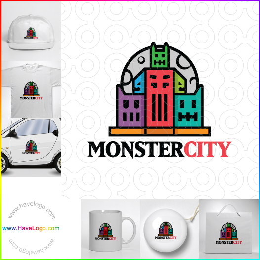 Logo Monster City