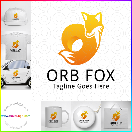Compra un diseño de logo de Orb Fox 63904