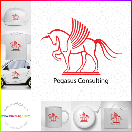 Koop een Pegasus Consulting logo - ID:64190