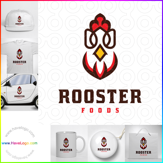 Logo Rooster Foods