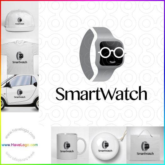 Compra un diseño de logo de SmartWatch 63232