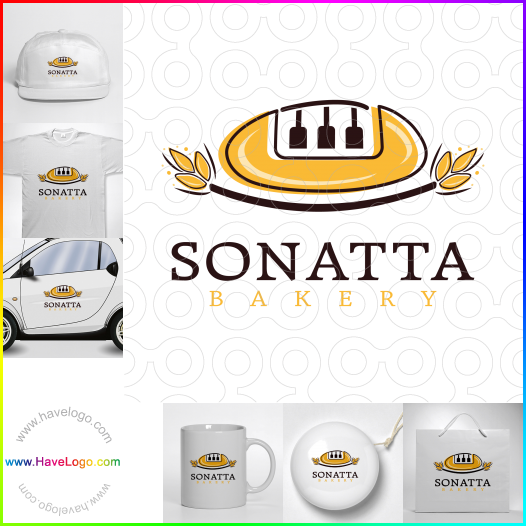 Compra un diseño de logo de Sonatta Bakery 67334