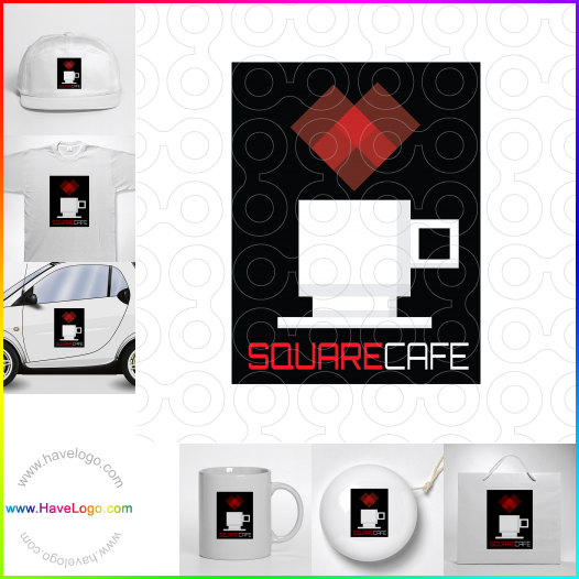 Acheter un logo de Square Cafe - 67119