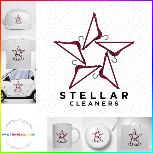 Compra un diseño de logo de Limpiadores estelares 59946