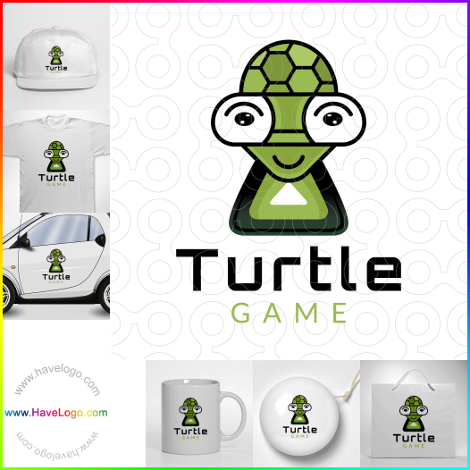 Compra un diseño de logo de Juego de tortugas 62351