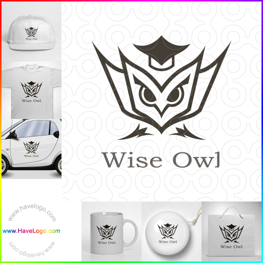 Compra un diseño de logo de Wise Owl 63100