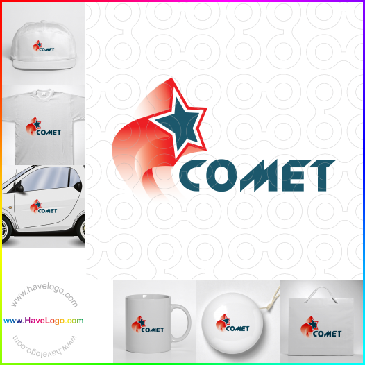 Koop een komeet logo - ID:64337