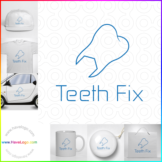 Compra un diseño de logo de implantes dentales 34487