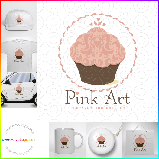 Koop een muffin top logo - ID:33393