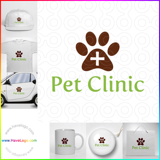 Koop een dierenkliniek logo - ID:28104