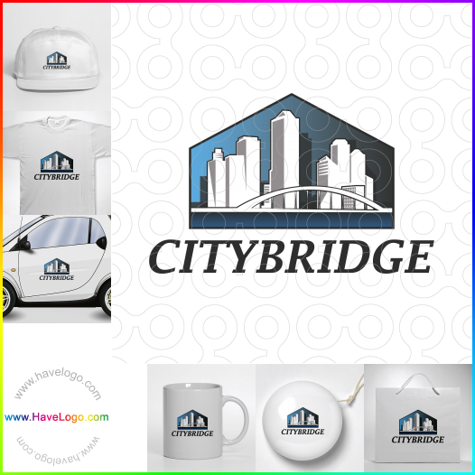 Compra un diseño de logo de Citybridge 64856