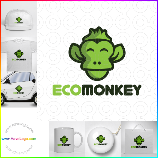 Koop een Eco Monkey logo - ID:60895